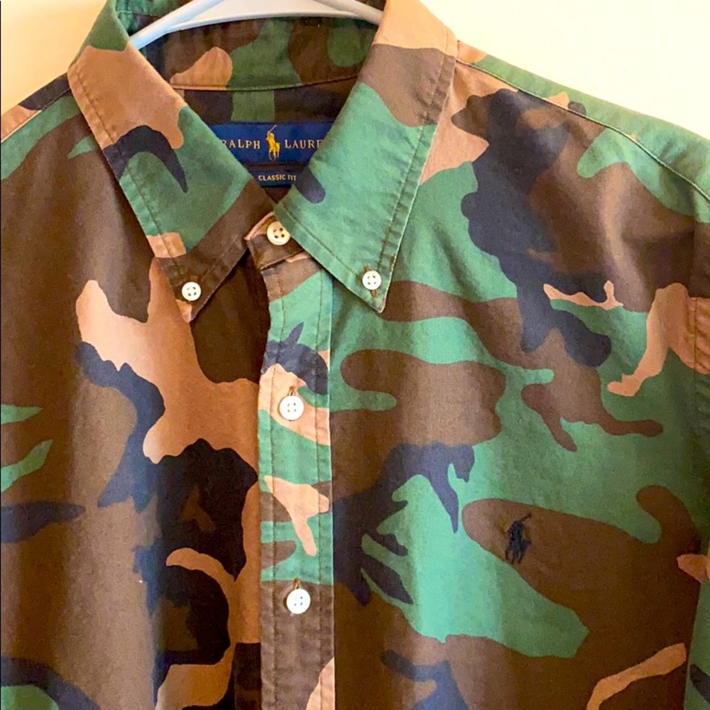 Camouflage polo Ralph Lauren